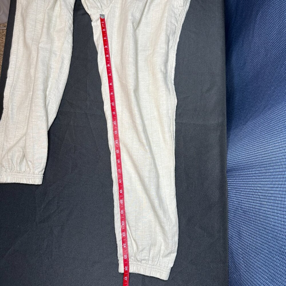 Patagonia Women’s Hemp Ivory Joggers, Small Elevated Outdoor Nature Utility - Picture 3 of 7